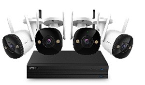 IMOU Imou Беспроводной комплект (NVR + 4 Bullet 2-D) - Imou-KIT/NVR1104HS-W-S2-CE-1T/4-F22FEP-D-0280B от IMOU LIFE