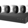 IMOU Imou POE комплект (NVR + 4  IPC-F22A (POE)) - Imou-KIT/NVR1104HS-P-S3/H-1T/4-F22AP-0280B от IMOU LIFE